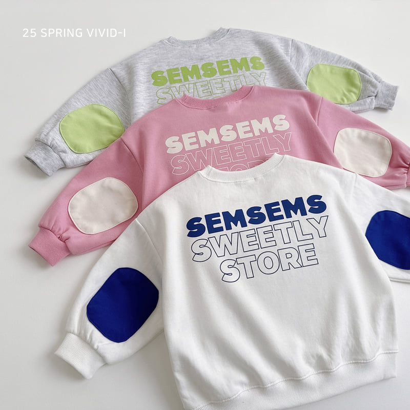 Vivid I - Korean Children Fashion - #kidsshorts - Color Patch Sweatshirts - 4