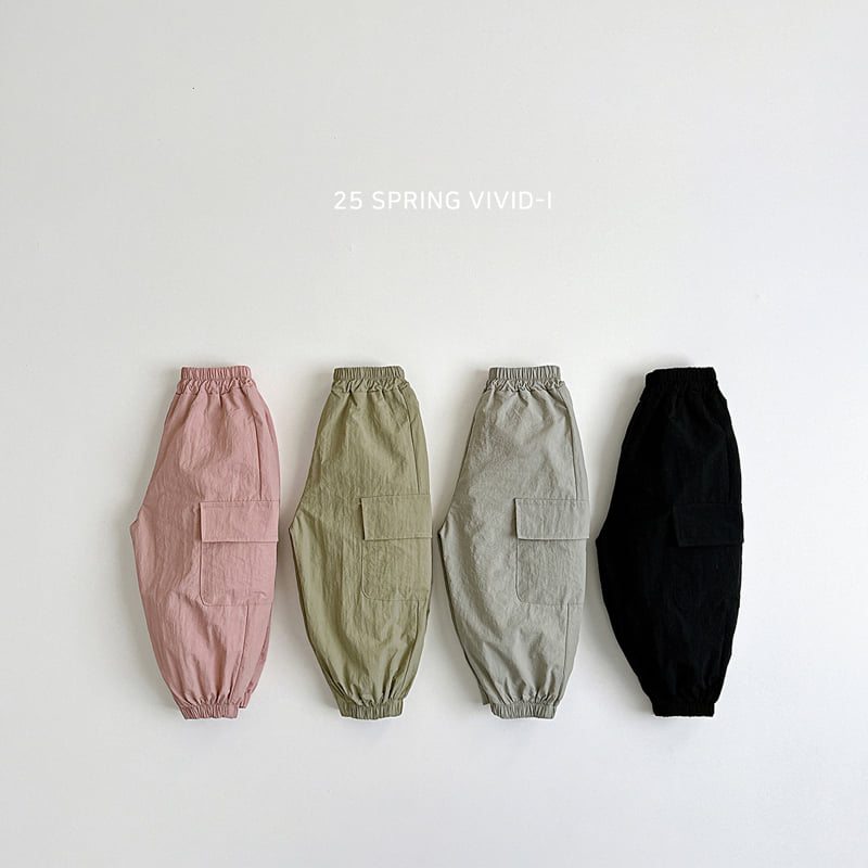 Vivid I - Korean Children Fashion - #kidsstore - Basrack Cargo Jogger Pants