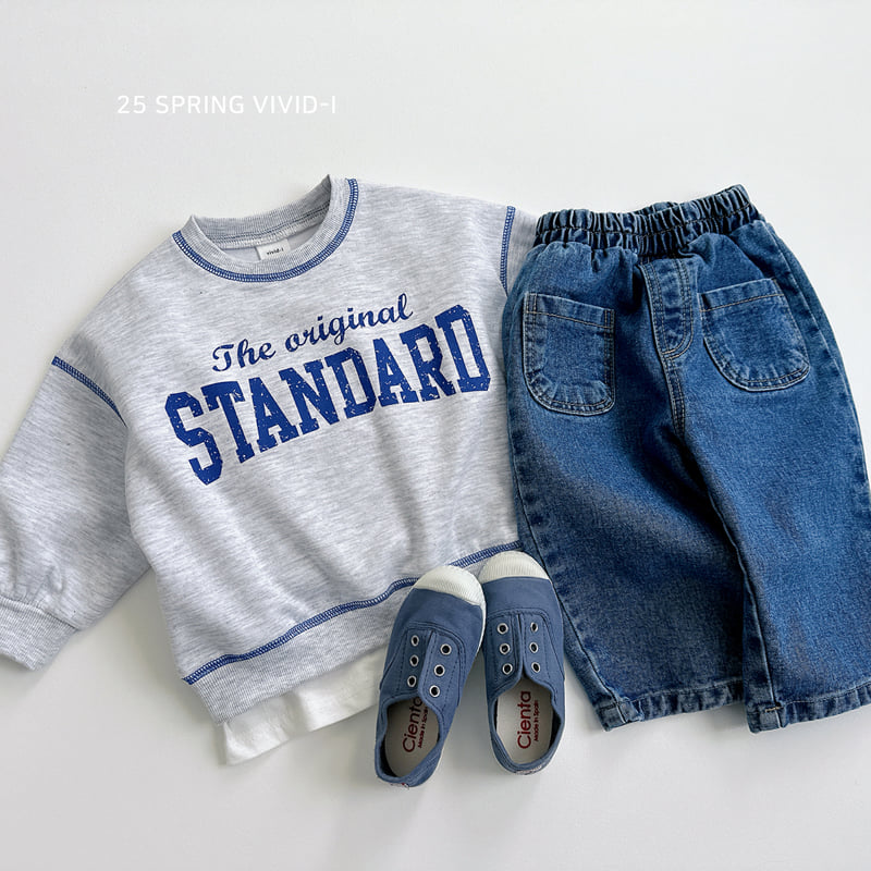 Vivid I - Korean Children Fashion - #kidsstore - Stitch Sweatshirts - 10