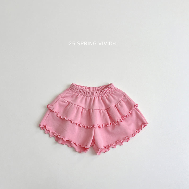 Vivid I - Korean Children Fashion - #kidsshorts - Wave Skirt Pants - 4