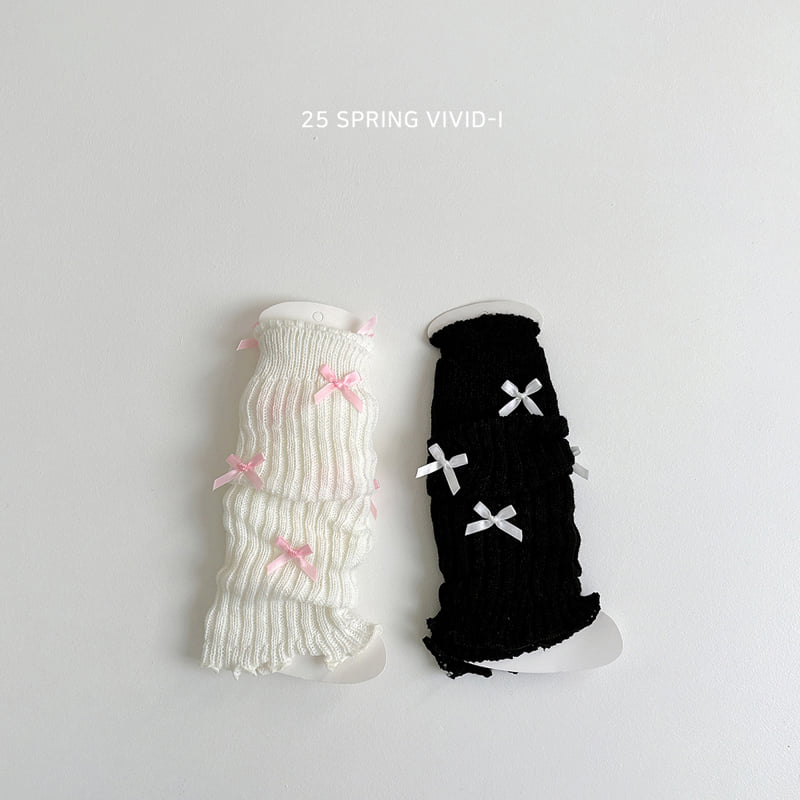 Vivid I - Korean Children Fashion - #kidsstore - Ribbon Knee Warmer