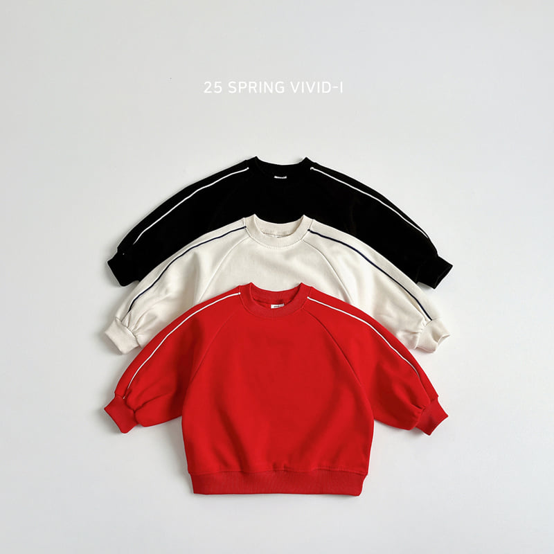 Vivid I - Korean Children Fashion - #kidzfashiontrend - Two-line Sweatshirts - 3