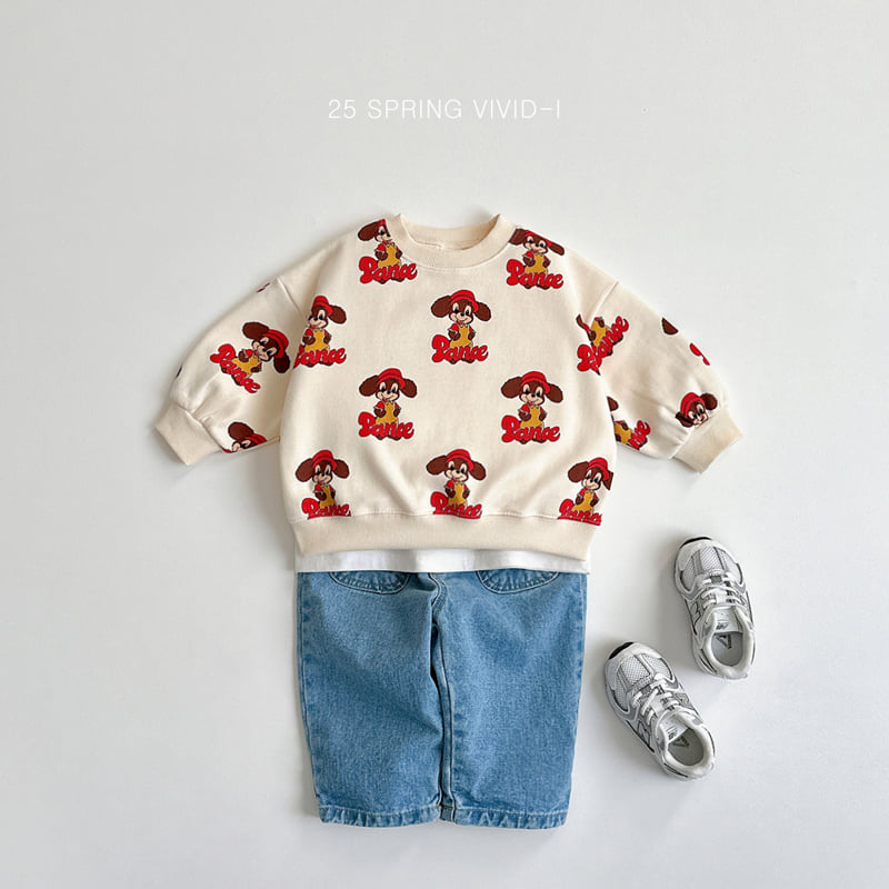 Vivid I - Korean Children Fashion - #kidzfashiontrend - Pop Art Top Bottom Set - 11