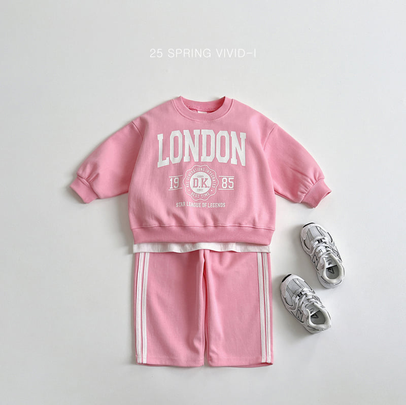 Vivid I - Korean Children Fashion - #kidzfashiontrend - Two-line Training Pants - 9