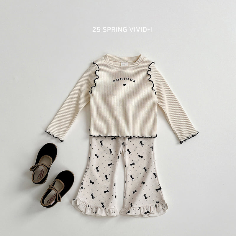 Vivid I - Korean Children Fashion - #kidzfashiontrend - Bonjour Wing Tee - 7
