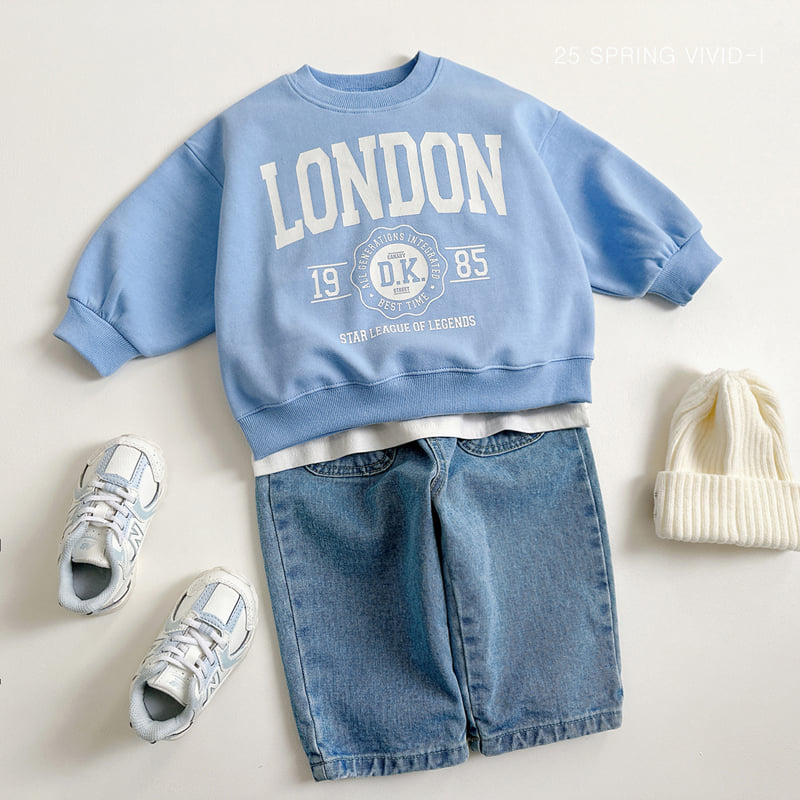 Vivid I - Korean Children Fashion - #kidzfashiontrend - London Top Bottom Set - 11