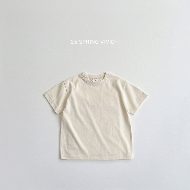Vivid I - Korean Children Fashion - #kidzfashiontrend - Short Sleeve Layered Cotton Tee - 6