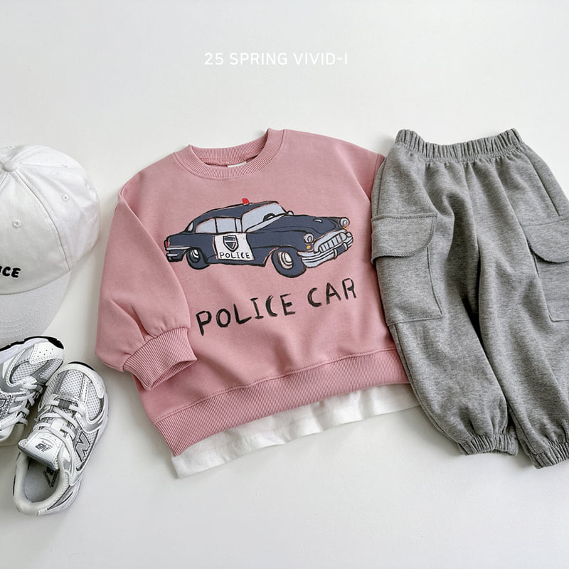 Vivid I - Korean Children Fashion - #kidzfashiontrend - Crayon Car Sweatshirts - 9