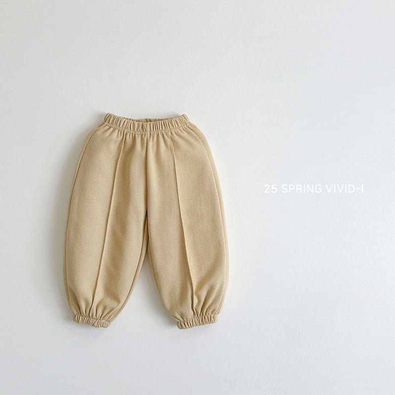 Vivid I - Korean Children Fashion - #Kfashion4kids - Pintuck Jogger Pants - 4