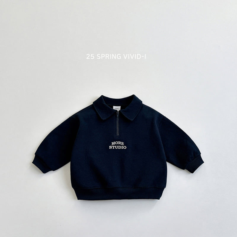 Vivid I - Korean Children Fashion - #littlefashionista - Collar Anorak Sweatshirts - 6