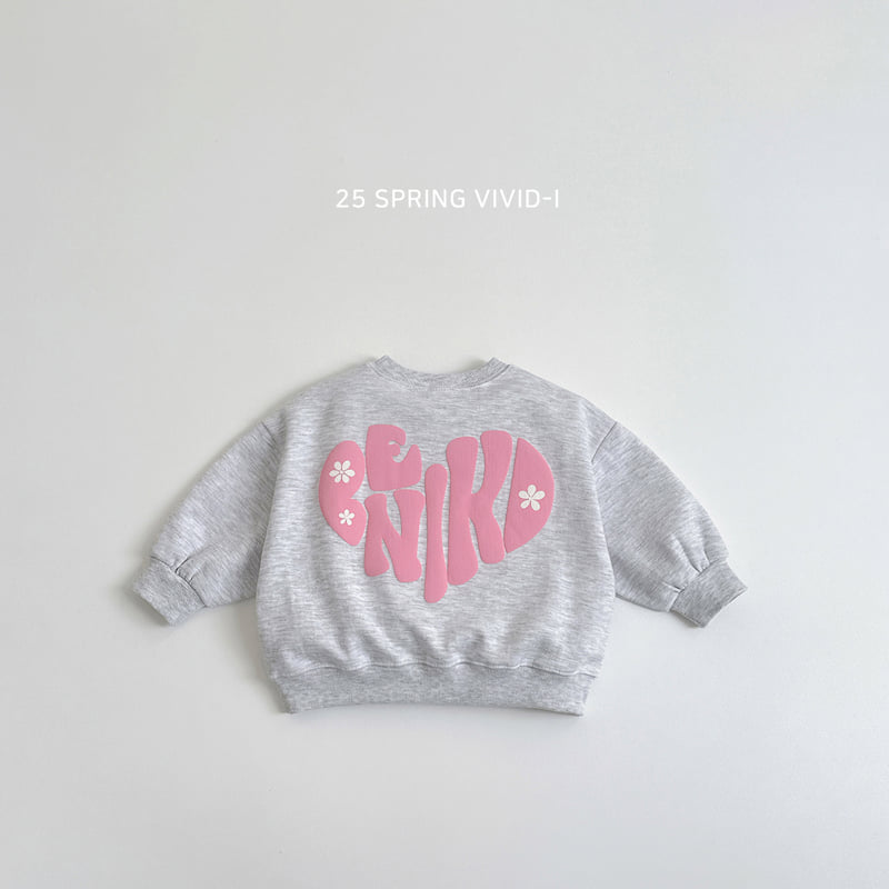 Vivid I - Korean Children Fashion - #littlefashionista - 3D Heart Sweatshirts - 5