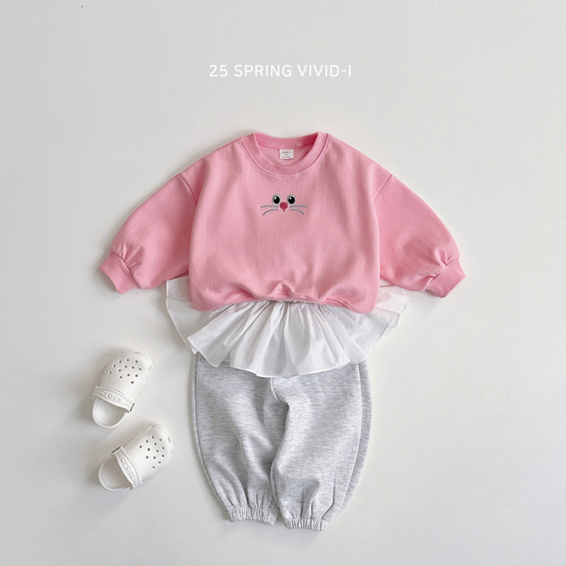 Vivid I - Korean Children Fashion - #littlefashionista - Frill Chiffon Jogger Pants - 6