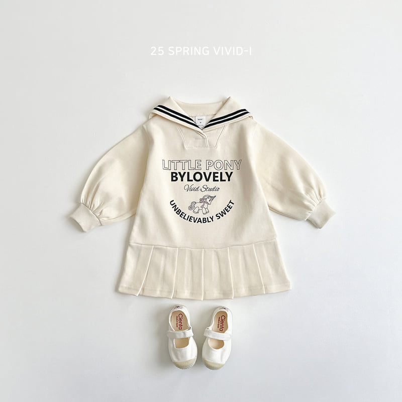 Vivid I - Korean Children Fashion - #Kfashion4kids - Unicorn Sailor One-piece - 4
