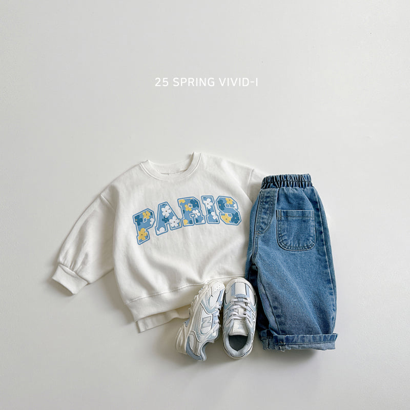 Vivid I - Korean Children Fashion - #littlefashionista - Paris Sweatshirts - 10