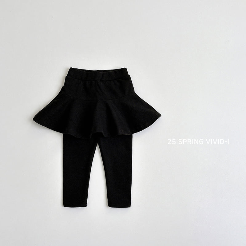 Vivid I - Korean Children Fashion - #littlefashionista - Skirt Leggings - 6