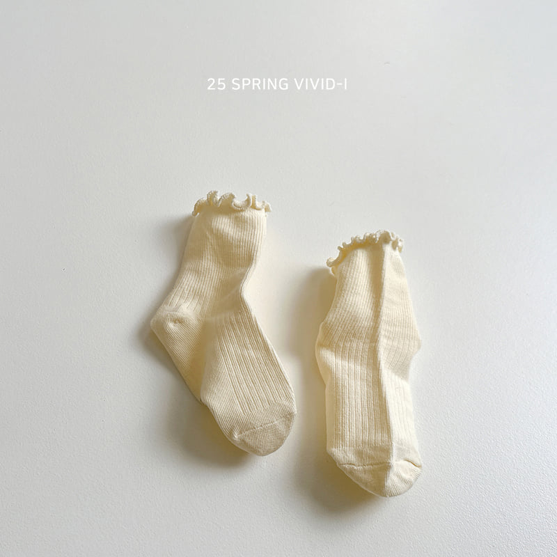 Vivid I - Korean Children Fashion - #magicofchildhood - Wave Socks - 5
