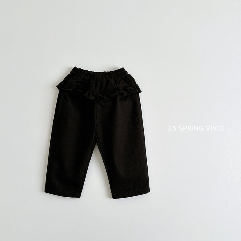Vivid I - Korean Children Fashion - #magicofchildhood - Hip Frill Pants - 5