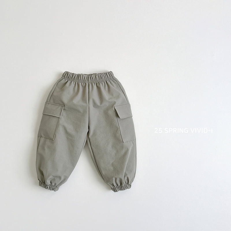 Vivid I - Korean Children Fashion - #magicofchildhood - Furada Cargo Jogger Pants - 6