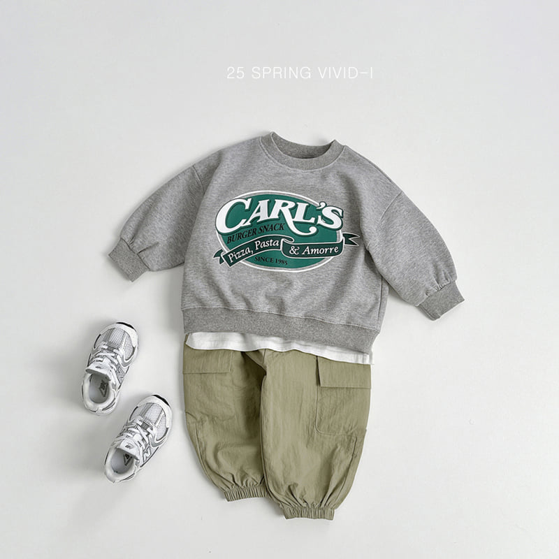 Vivid I - Korean Children Fashion - #magicofchildhood - Line Raglan Top Bottom Set - 12