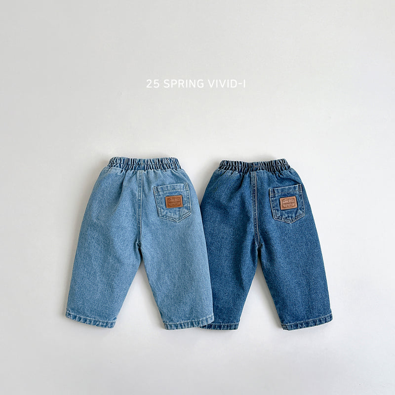 Vivid I - Korean Children Fashion - #magicofchildhood - Two Pocket Jeans - 3