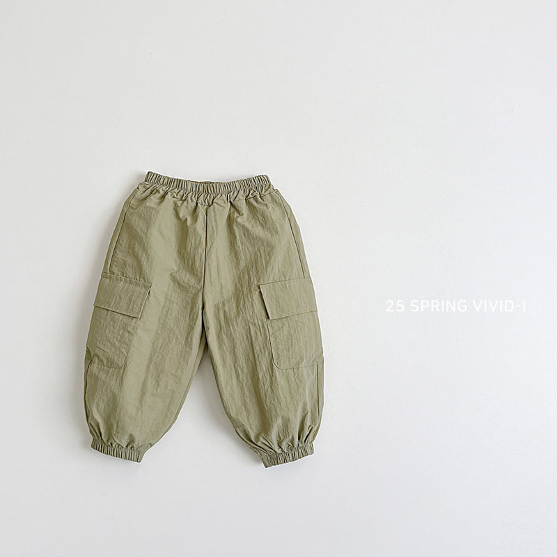 Vivid I - Korean Children Fashion - #magicofchildhood - Basrack Cargo Jogger Pants - 5