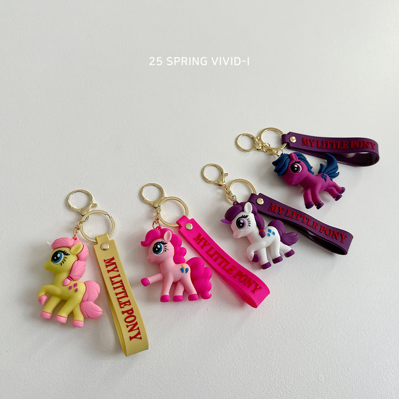 Vivid I - Korean Children Fashion - #magicofchildhood - Unicorn Keyring - 3