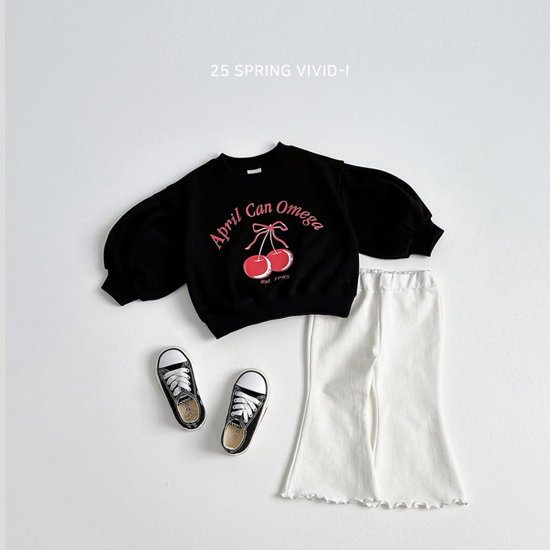 Vivid I - Korean Children Fashion - #magicofchildhood - Span Denim Bootcut Pants - 12