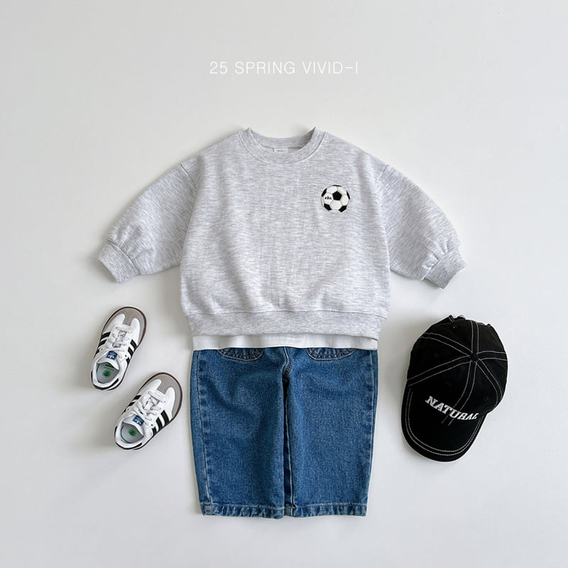 Vivid I - Korean Children Fashion - #magicofchildhood - Ball Embroidery Top Bottom Set - 10
