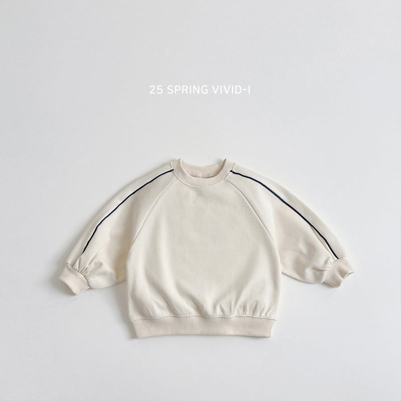 Vivid I - Korean Children Fashion - #minifashionista - Two-line Sweatshirts - 7