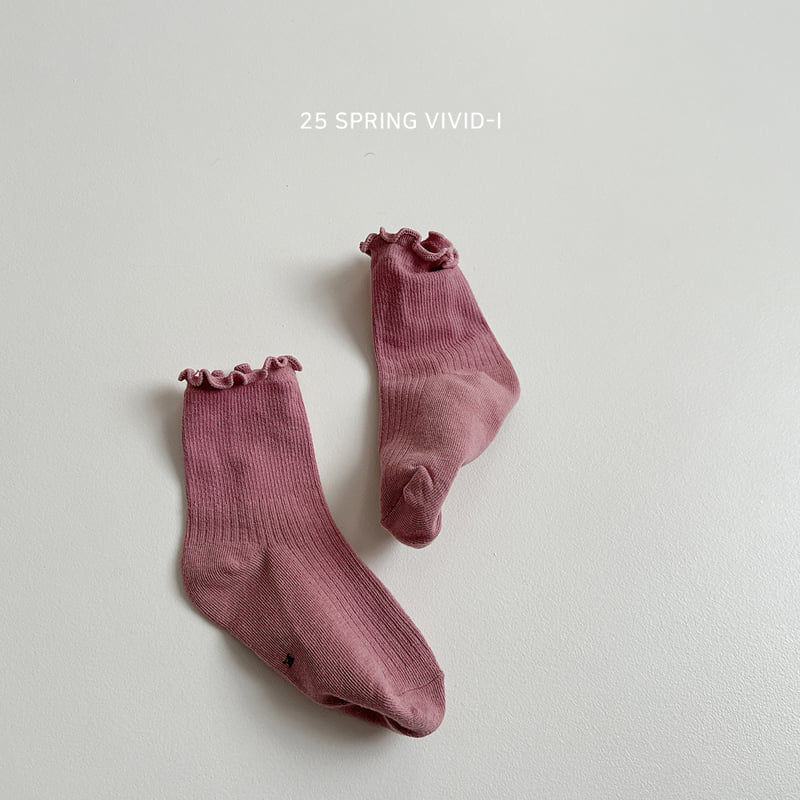 Vivid I - Korean Children Fashion - #minifashionista - Wave Socks - 6