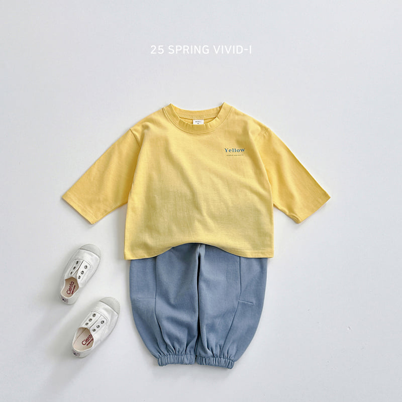Vivid I - Korean Children Fashion - #minifashionista - Color Single Tee - 9