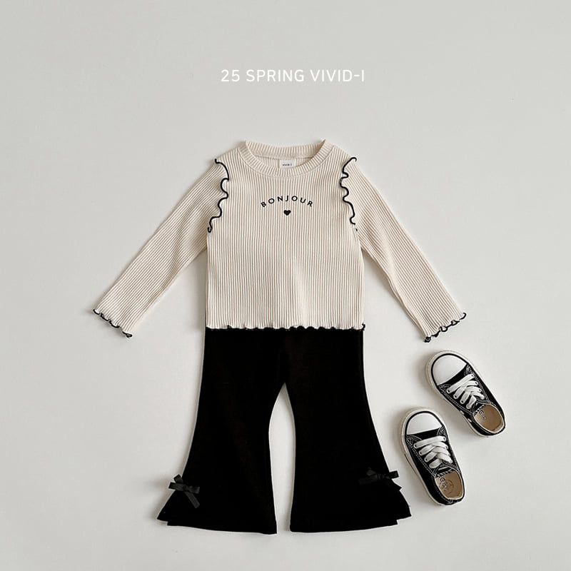 Vivid I - Korean Children Fashion - #minifashionista - Bonjour Wing Tee - 11