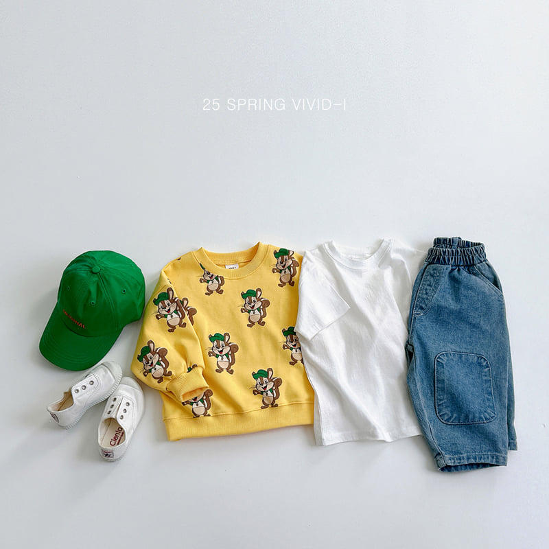 Vivid I - Korean Children Fashion - #minifashionista - Short Sleeve Layered Cotton Tee - 10
