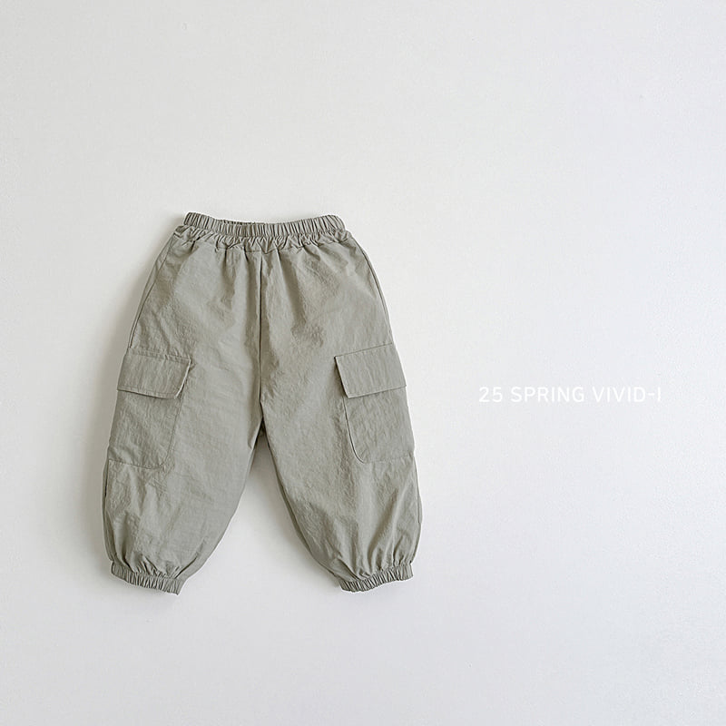 Vivid I - Korean Children Fashion - #minifashionista - Basrack Cargo Jogger Pants - 6
