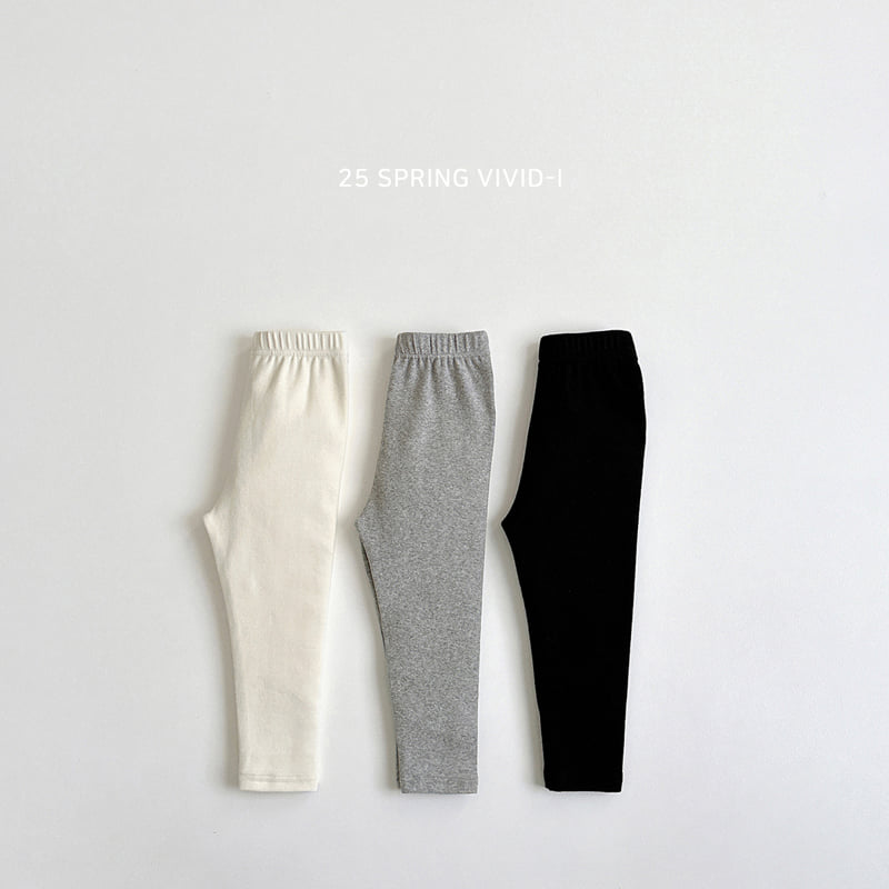 Vivid I - Korean Children Fashion - #prettylittlegirls - 25 Daily Leggings - 3
