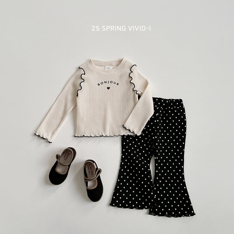 Vivid I - Korean Children Fashion - #prettylittlegirls - Bonjour Wing Tee - 12