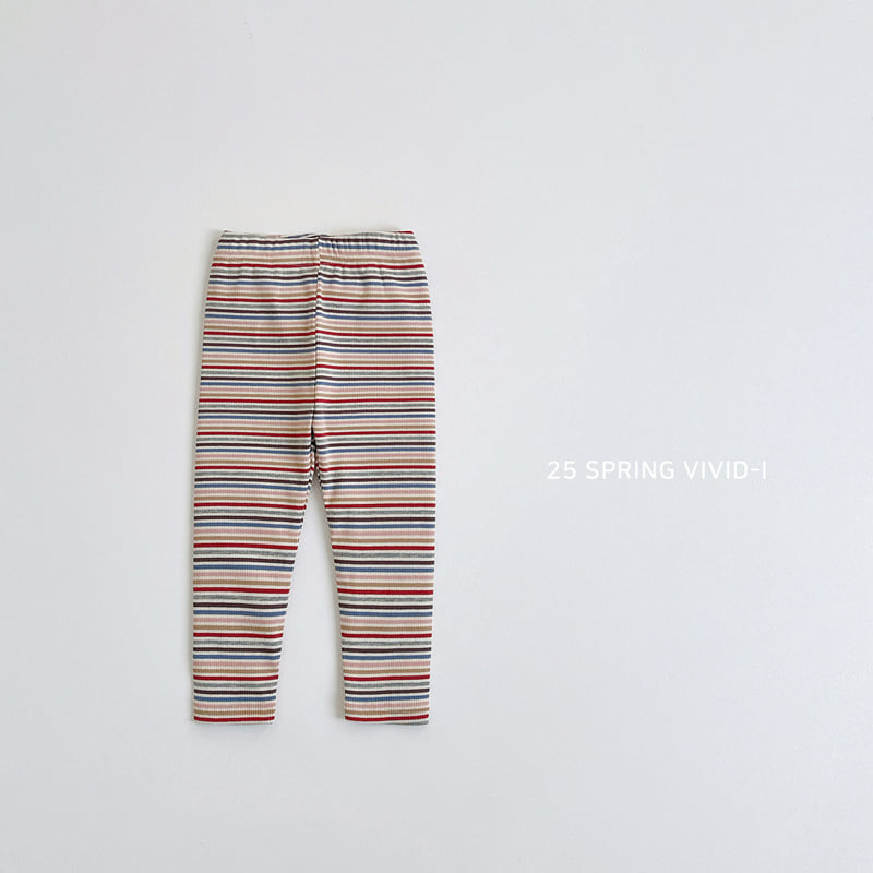 Vivid I - Korean Children Fashion - #prettylittlegirls - Colorful Leggings - 5