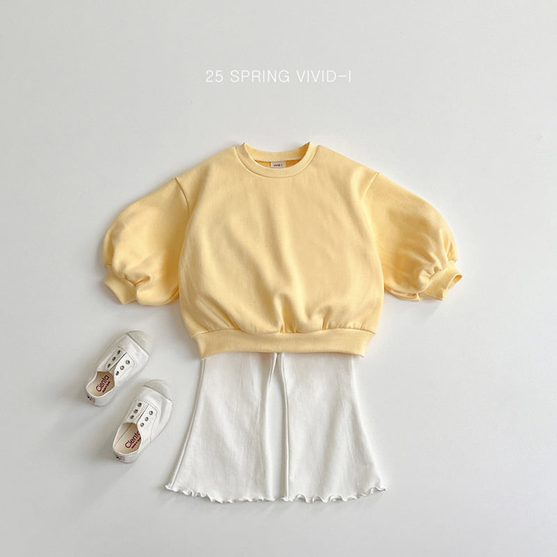 Vivid I - Korean Children Fashion - #prettylittlegirls - Color Bootcut Top Bottom Set - 9