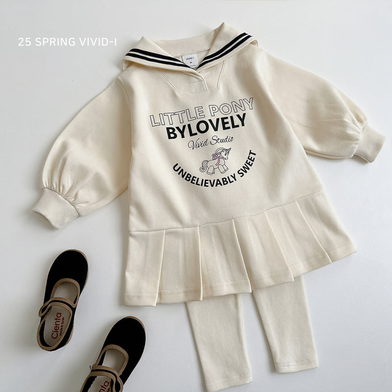 Vivid I - Korean Children Fashion - #prettylittlegirls - Unicorn Sailor One-piece - 7