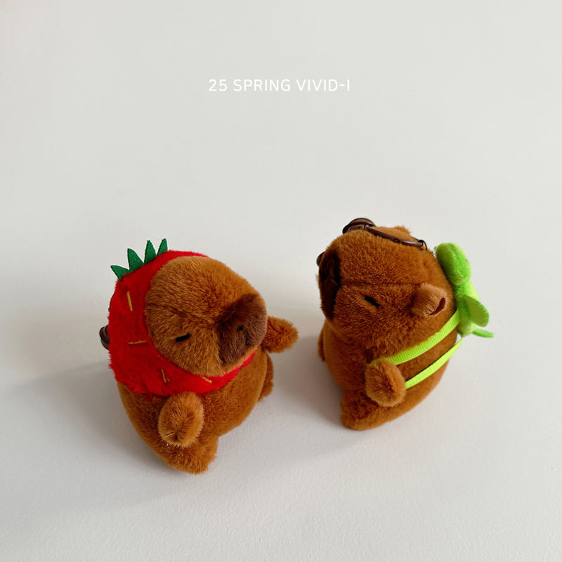 Vivid I - Korean Children Fashion - #prettylittlegirls - Capybara Keyring - 3