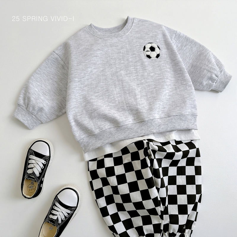 Vivid I - Korean Children Fashion - #prettylittlegirls - Ball Embroidery Top Bottom Set - 12