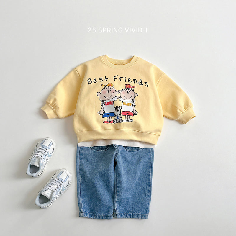 Vivid I - Korean Children Fashion - #stylishchildhood - Two Pocket Jeans - 8