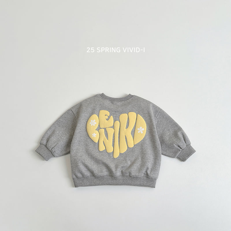 Vivid I - Korean Children Fashion - #todddlerfashion - 3D Heart Sweatshirts - 9