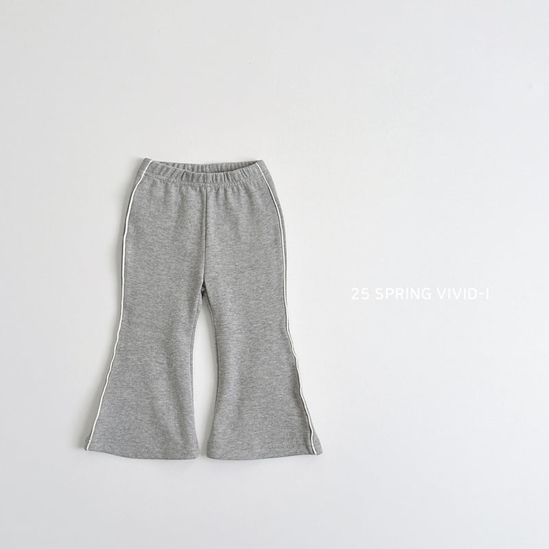 Vivid I - Korean Children Fashion - #todddlerfashion - Strap Bootcut Pants - 7