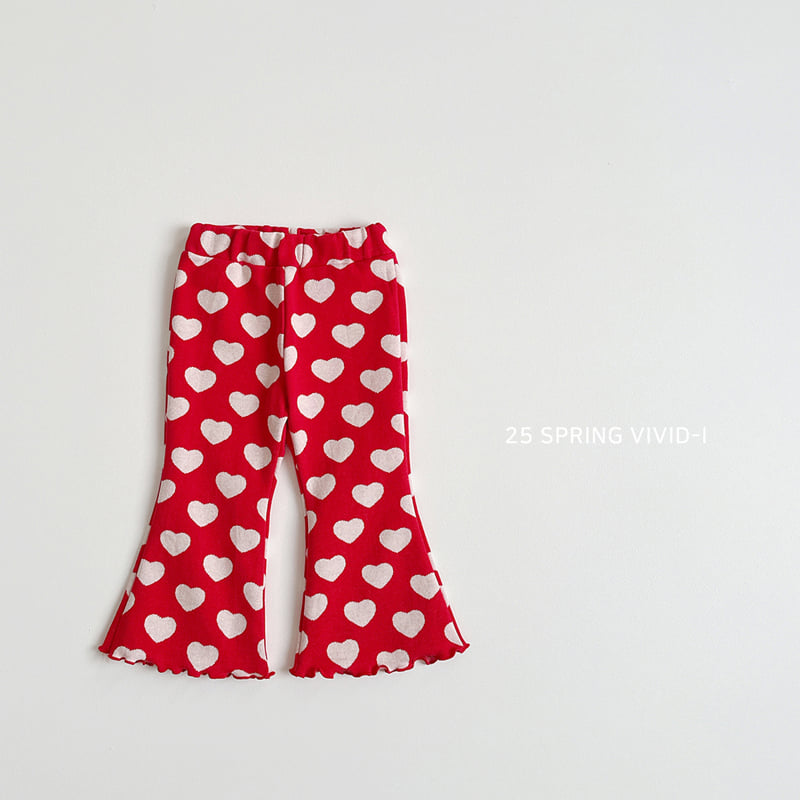 Vivid I - Korean Children Fashion - #todddlerfashion - 25 Printed Bootcut Pants - 5