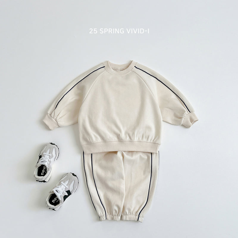 Vivid I - Korean Children Fashion - #toddlerclothing - Two-line Sweatshirts - 10