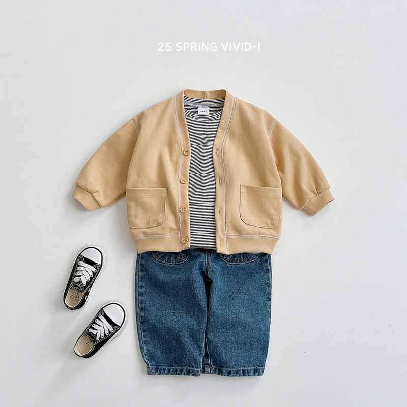 Vivid I - Korean Children Fashion - #toddlerclothing - Striped Layered Tee - 12