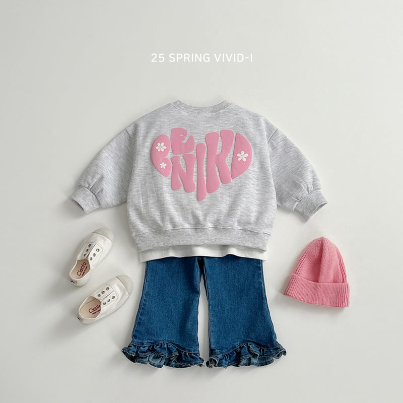 Vivid I - Korean Children Fashion - #toddlerclothing - 3D Heart Sweatshirts - 10