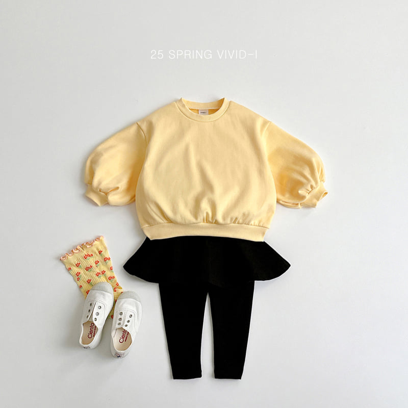 Vivid I - Korean Children Fashion - #toddlerclothing - Color Bootcut Top Bottom Set - 11
