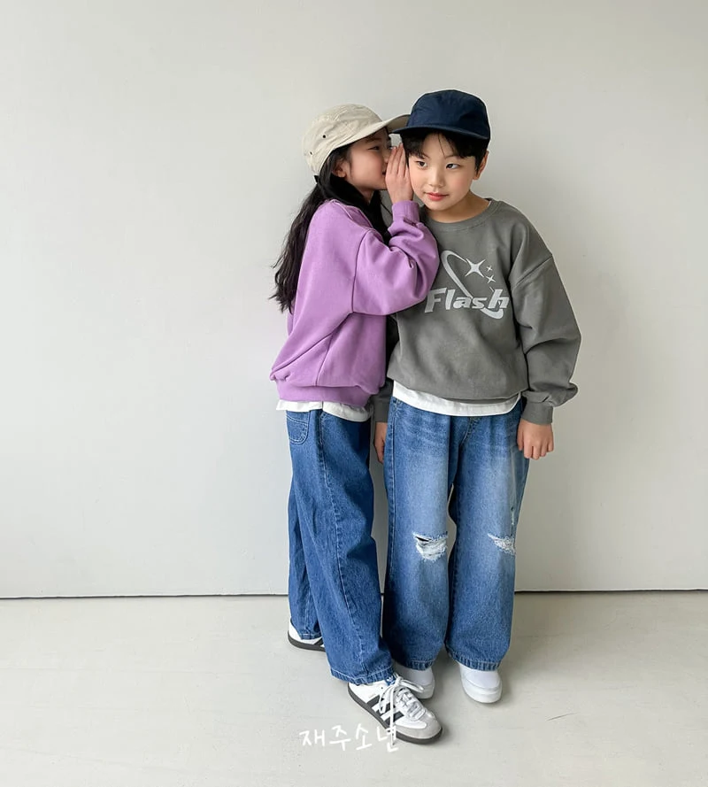 Witty Boy - Korean Children Fashion - #Kfashion4kids - Flash Sweatshirts - 5